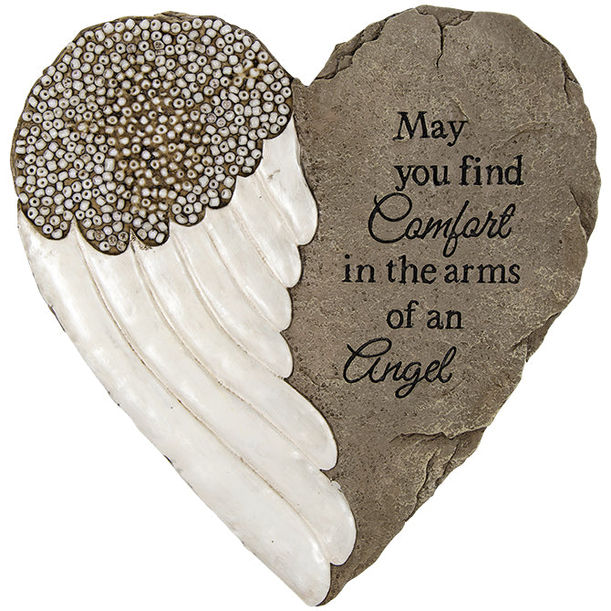 Arms of An Angel Beadwork Stone – PIERSON'S FLOWER SHOP & GREENHOUSES INC, Cedar Rapids IA