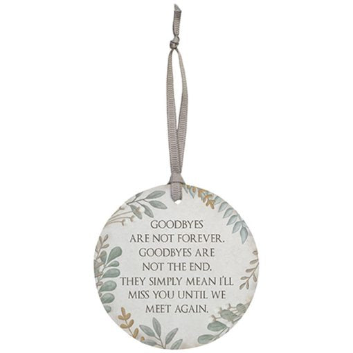 Goodbyes Ornament – PIERSON'S FLOWER SHOP & GREENHOUSES INC, Cedar Rapids IA