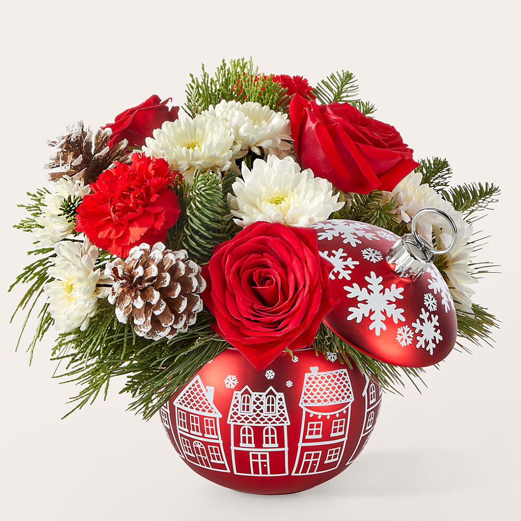 Christmas Village Ornament – PIERSON'S FLOWER SHOP & GREENHOUSES INC, Cedar Rapids IA