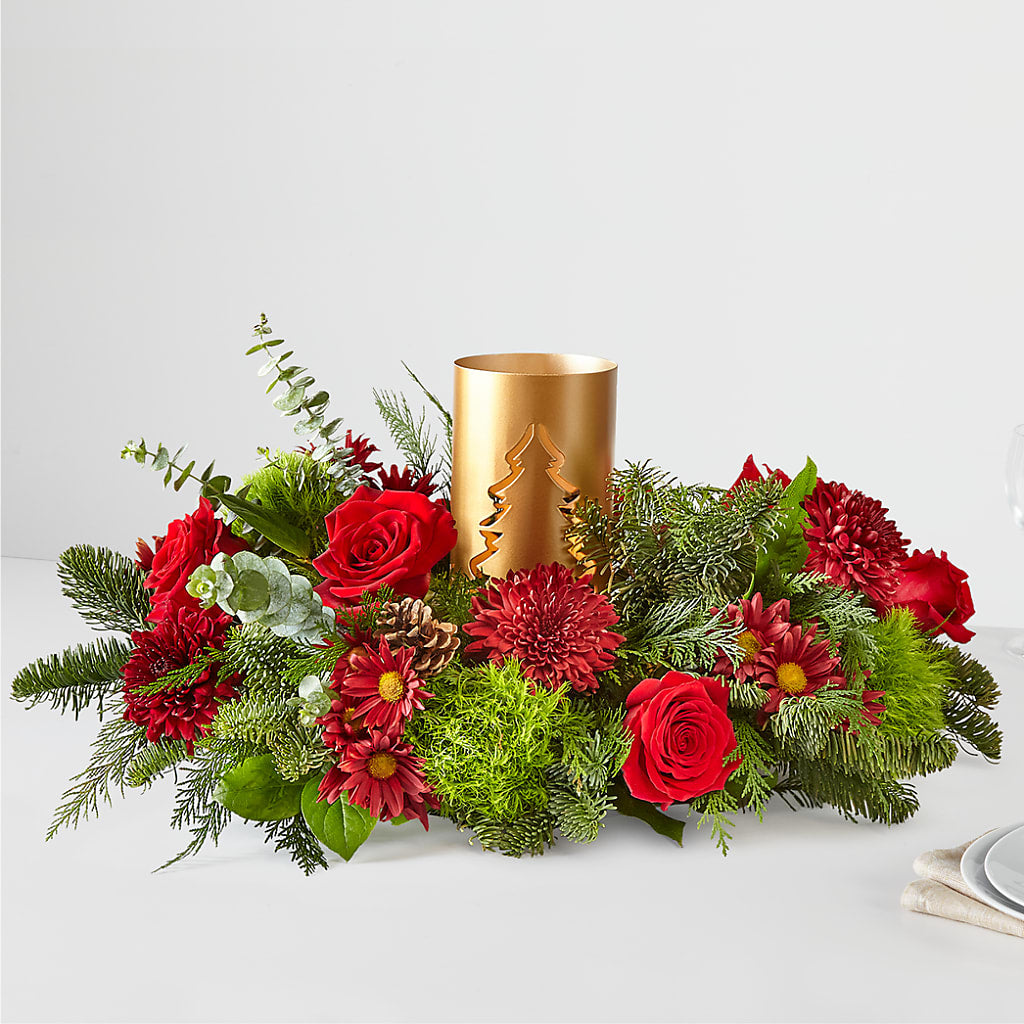 Toast the Season Centerpiece – PIERSON'S FLOWER SHOP & GREENHOUSES INC, Cedar Rapids IA