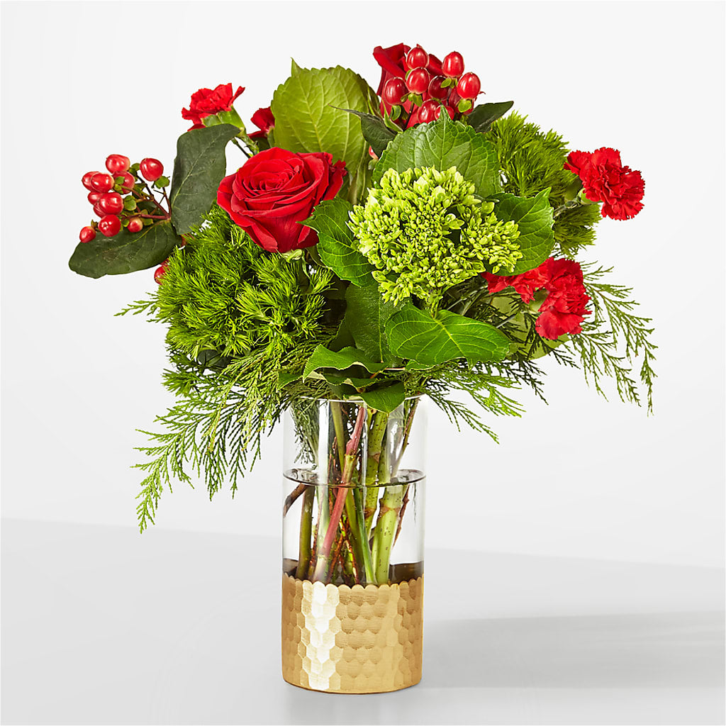 Plaid Throw Bouquet – PIERSON'S FLOWER SHOP & GREENHOUSES INC, Cedar Rapids IA