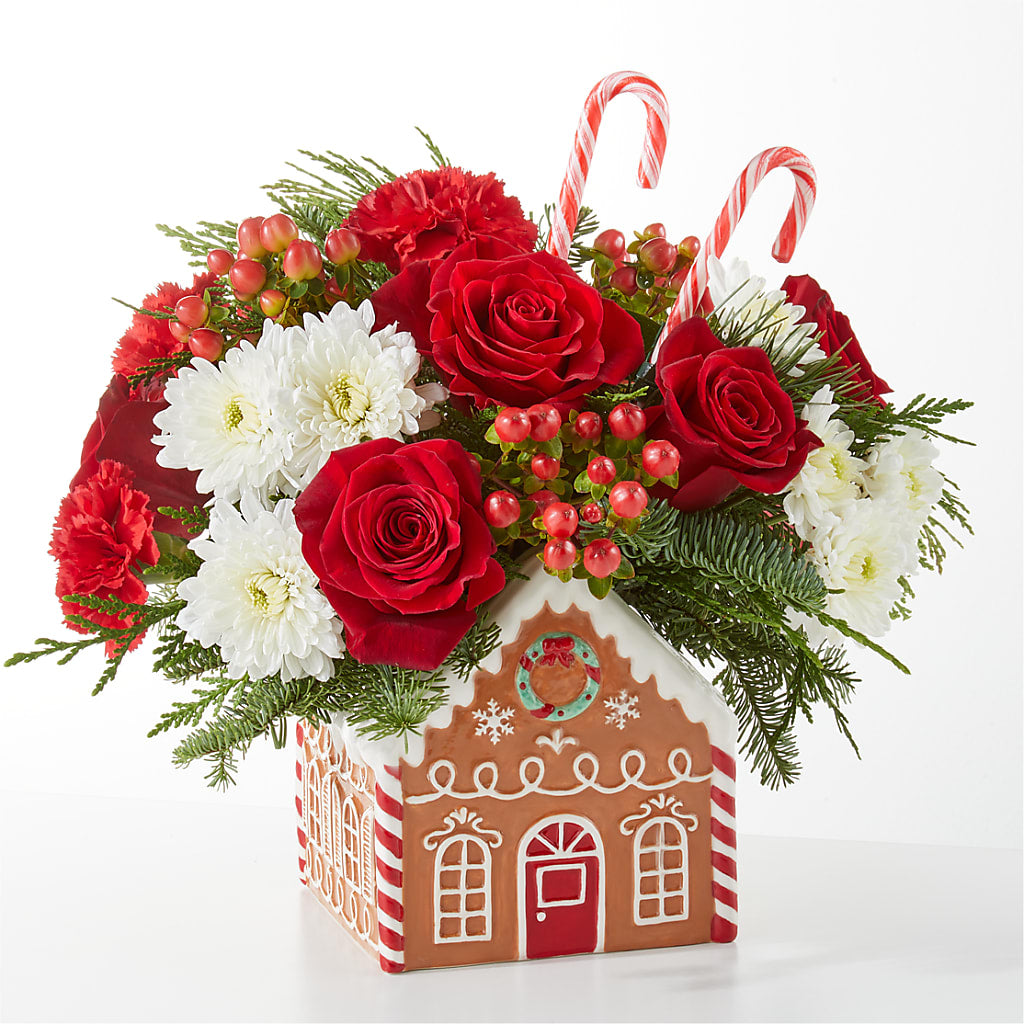 Gingerbread Bakery Bouquet – PIERSON'S FLOWER SHOP & GREENHOUSES INC, Cedar Rapids IA