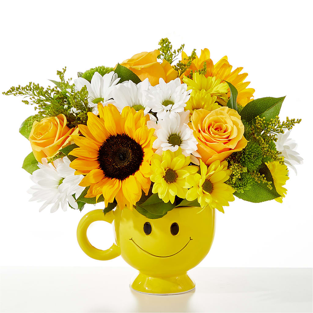 Be Happy Bouquet – PIERSON'S FLOWER SHOP & GREENHOUSES INC, Cedar Rapids IA