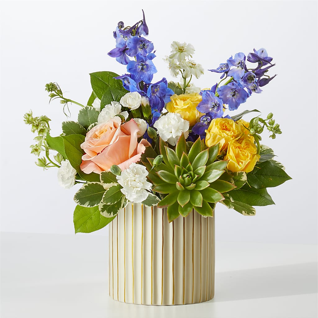 Cobalt Reverie Bouquet – PIERSON'S FLOWER SHOP & GREENHOUSES INC, Cedar Rapids IA