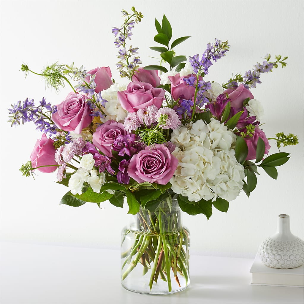 Violet Caress Bouquet – PIERSON'S FLOWER SHOP & GREENHOUSES INC, Cedar Rapids IA
