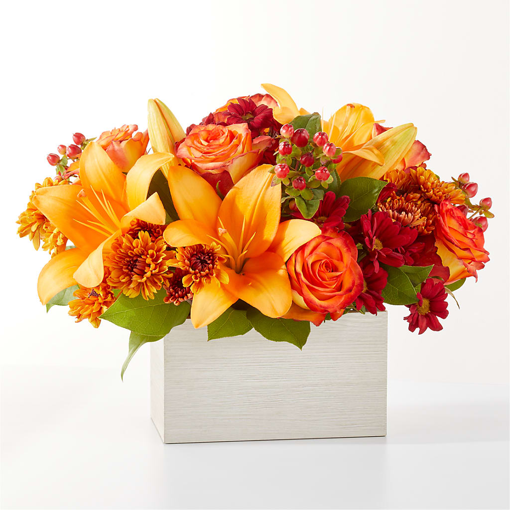 Backyard Bonfire Bouquet – PIERSON'S FLOWER SHOP & GREENHOUSES INC, Cedar Rapids IA