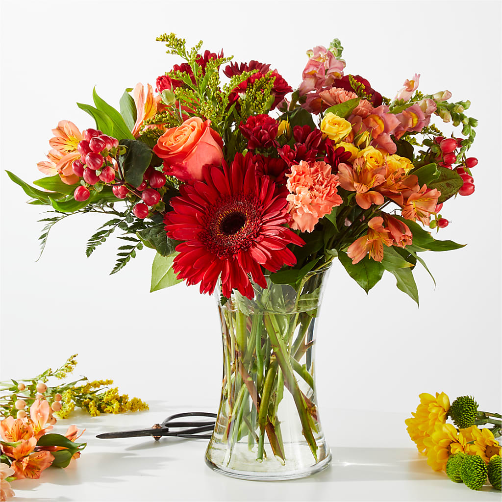 Fall Delight – A Florist Original – PIERSON'S FLOWER SHOP & GREENHOUSES INC, Cedar Rapids IA
