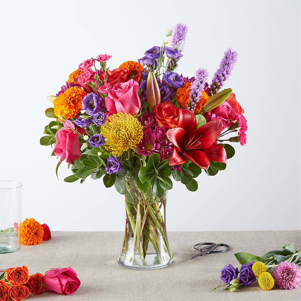 Feast of Color – A Florist Original – PIERSON'S FLOWER SHOP & GREENHOUSES INC, Cedar Rapids IA