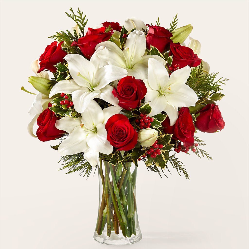 Sparkling Snowflakes Bouquet – PIERSON'S FLOWER SHOP & GREENHOUSES INC, Cedar Rapids IA