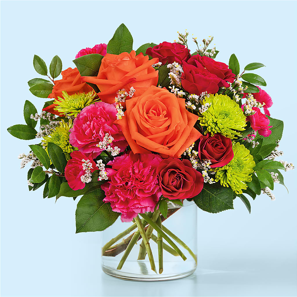 Colorful Carnival Bouquet – PIERSON'S FLOWER SHOP & GREENHOUSES INC, Cedar Rapids IA