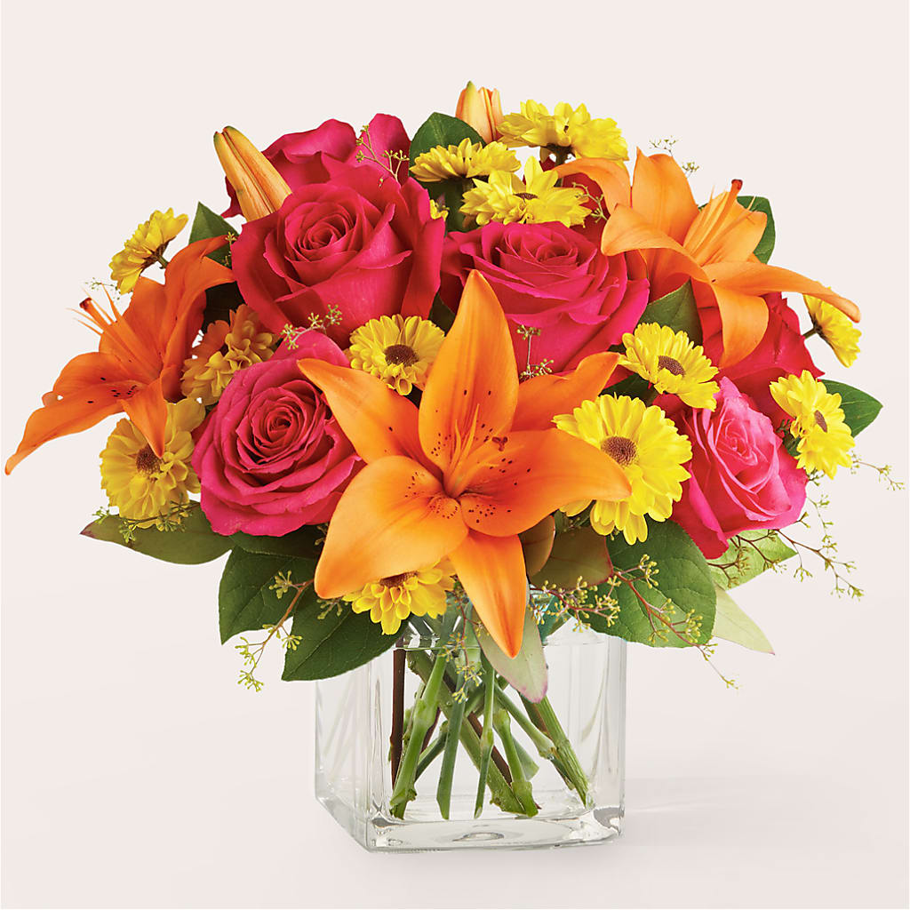 Neon Lights Bouquet – PIERSON'S FLOWER SHOP & GREENHOUSES INC, Cedar Rapids IA