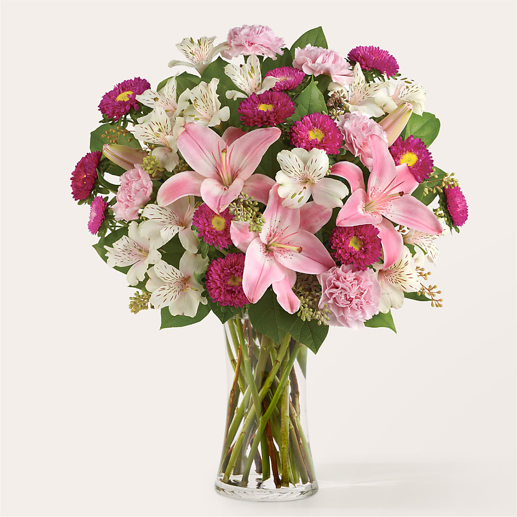 Feeling Fuchsia Bouquet – PIERSON'S FLOWER SHOP & GREENHOUSES INC, Cedar Rapids IA