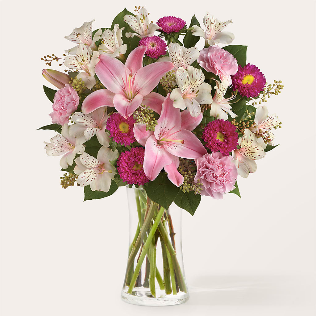 Feeling Fuchsia Bouquet – PIERSON'S FLOWER SHOP & GREENHOUSES INC, Cedar Rapids IA