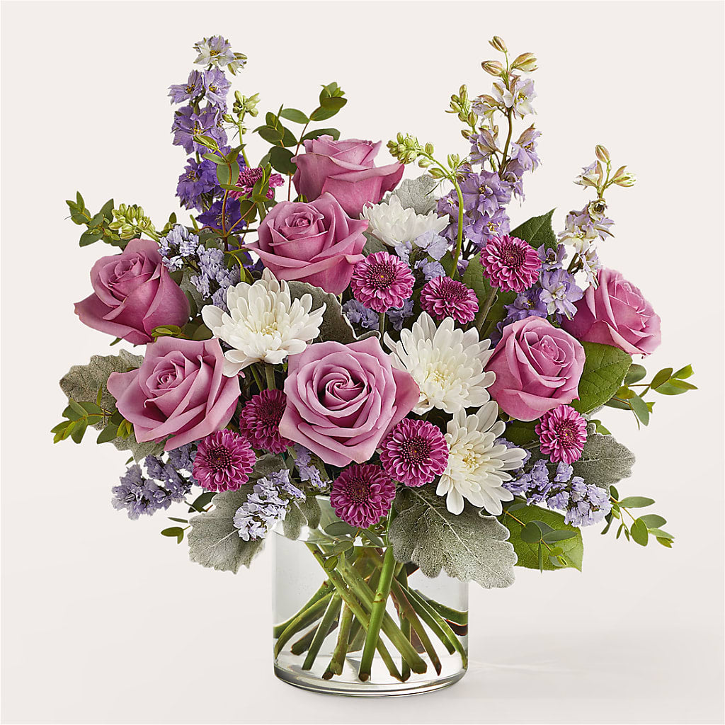 Violet Frost Bouquet – PIERSON'S FLOWER SHOP & GREENHOUSES INC, Cedar Rapids IA