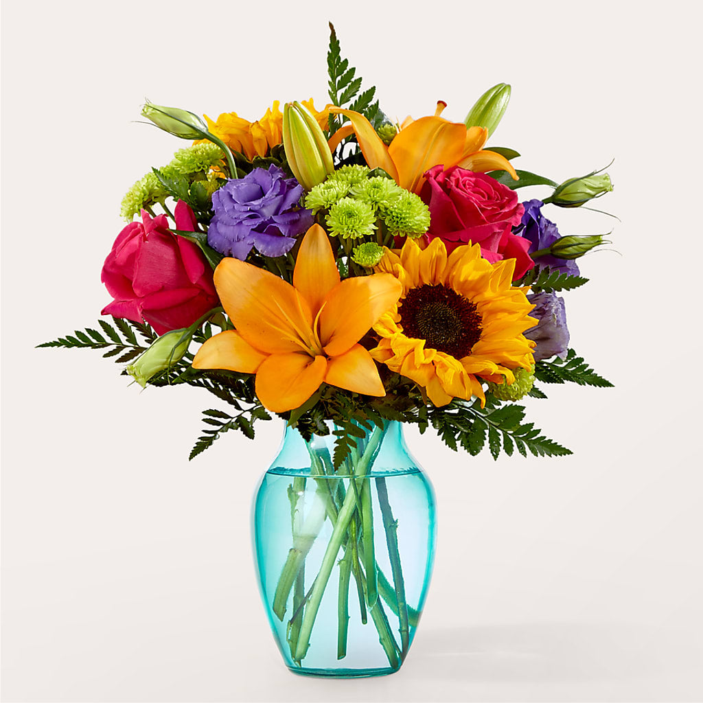 Double Rainbow Bouquet – PIERSON'S FLOWER SHOP & GREENHOUSES INC, Cedar Rapids IA