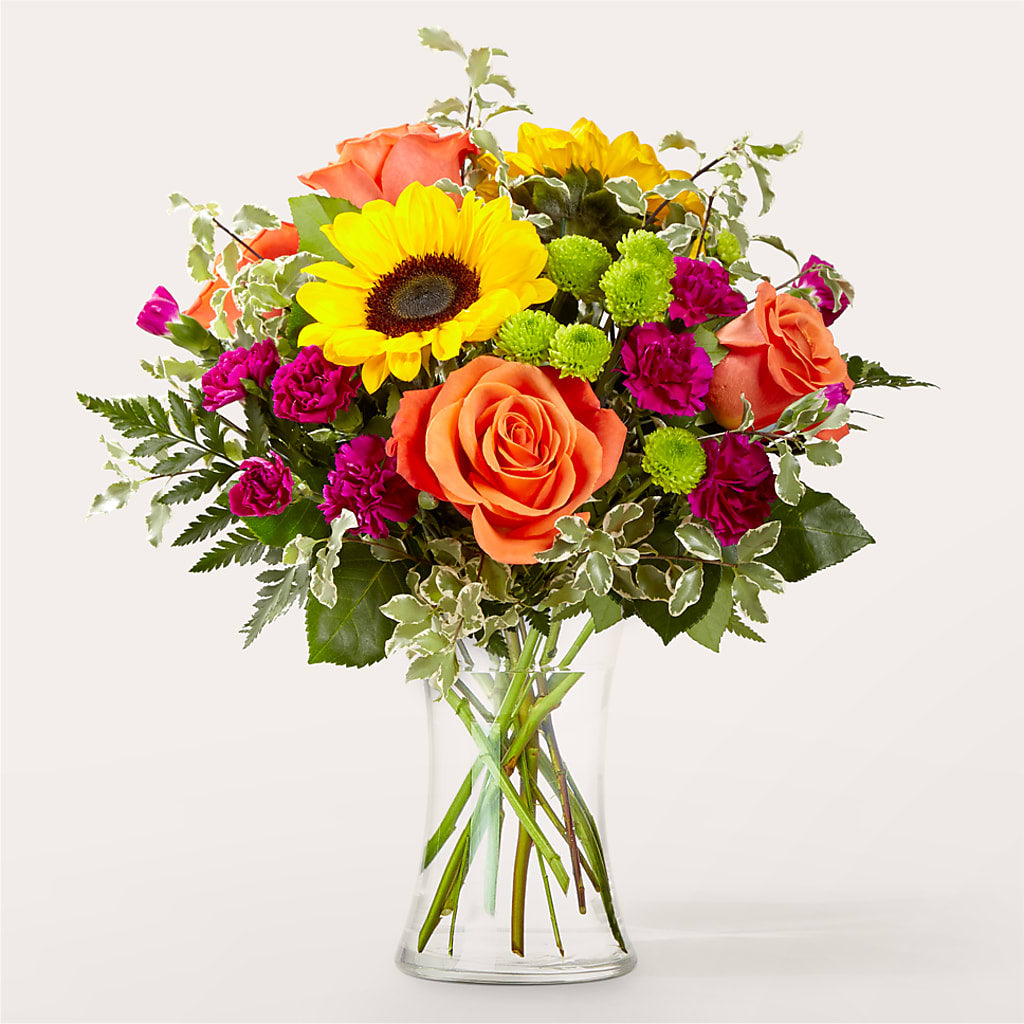 Warmth & Light Bouquet – PIERSON'S FLOWER SHOP & GREENHOUSES INC, Cedar Rapids IA