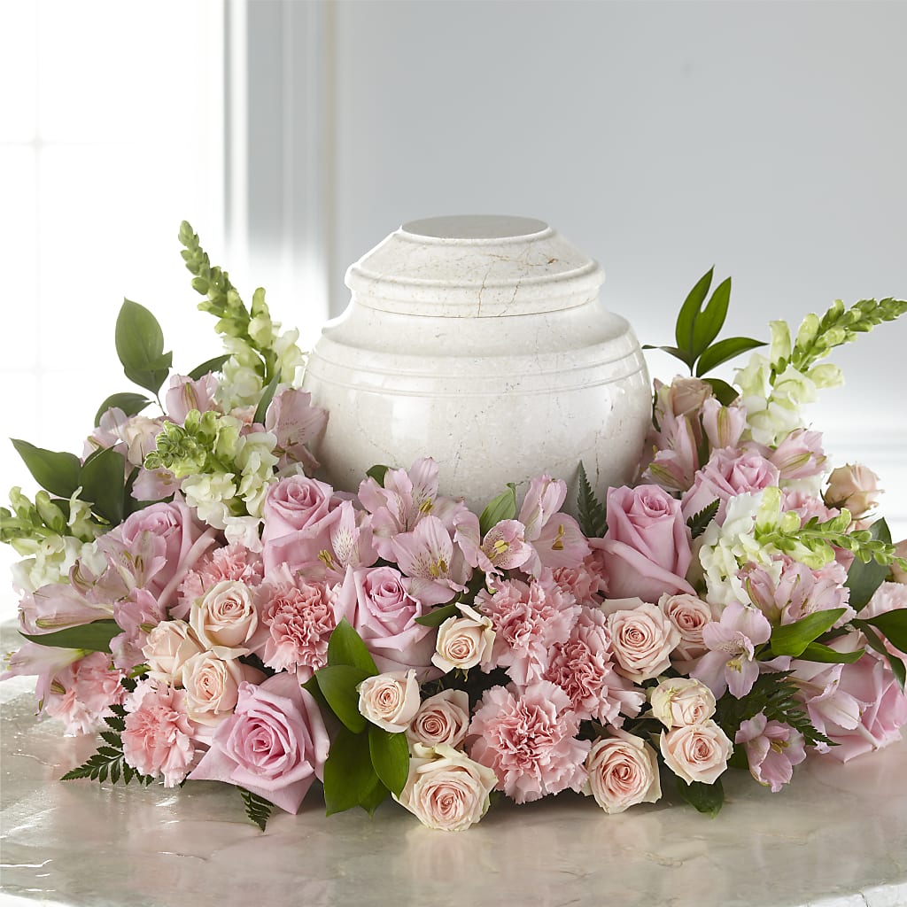 Blooms of Hope Cremation Adornment – PIERSON'S FLOWER SHOP & GREENHOUSES INC, Cedar Rapids IA