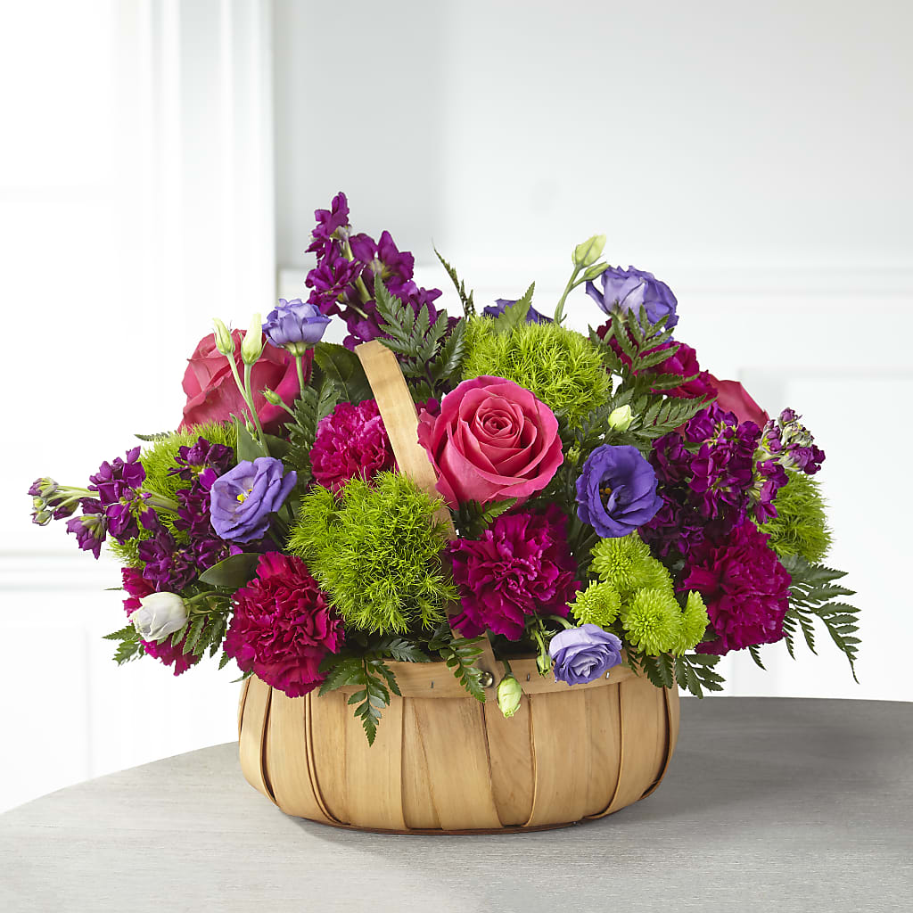 Serene Sanctuary Basket – PIERSON'S FLOWER SHOP & GREENHOUSES INC, Cedar Rapids IA