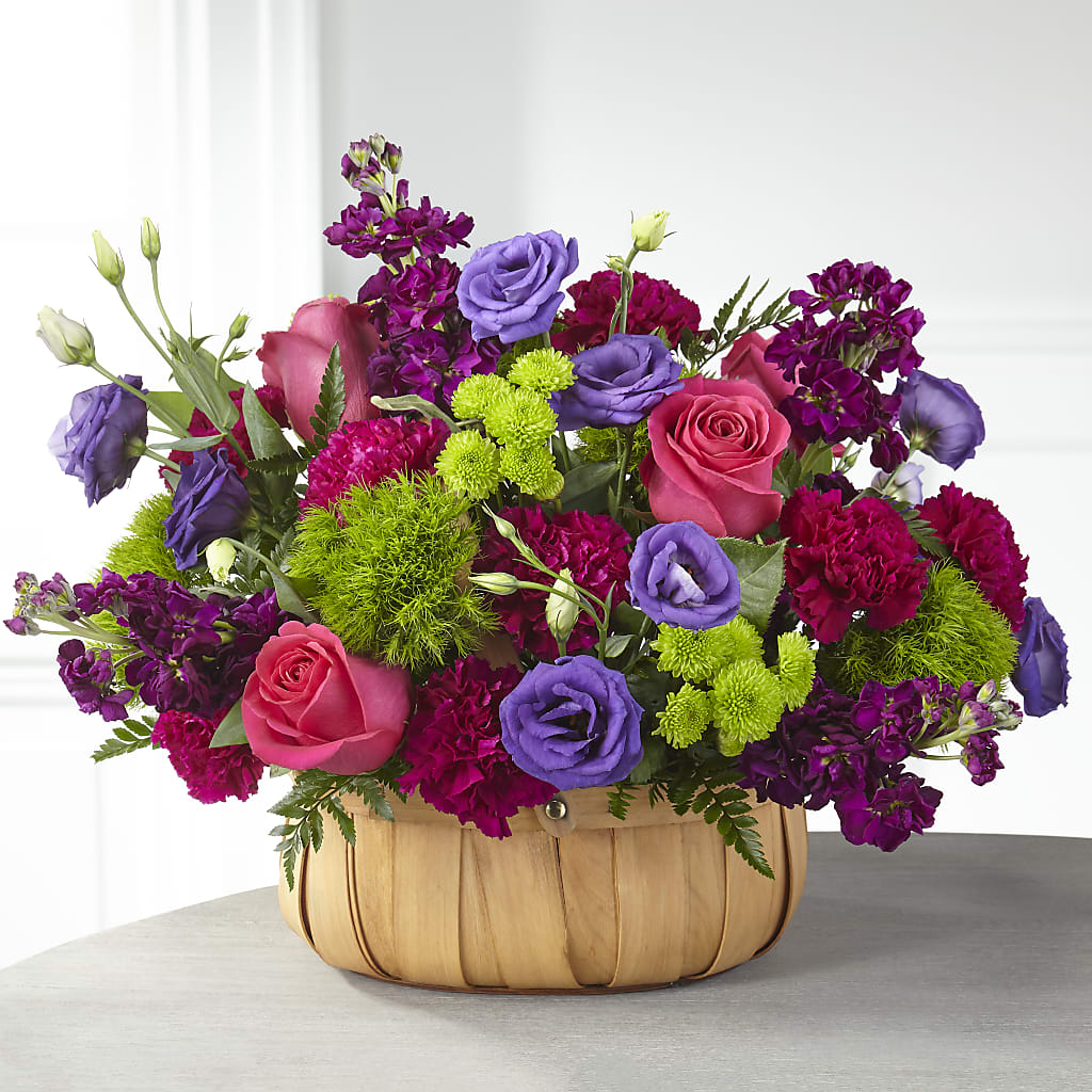 Serene Sanctuary Basket – PIERSON'S FLOWER SHOP & GREENHOUSES INC, Cedar Rapids IA