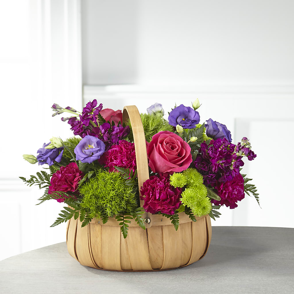 Serene Sanctuary Basket – PIERSON'S FLOWER SHOP & GREENHOUSES INC, Cedar Rapids IA