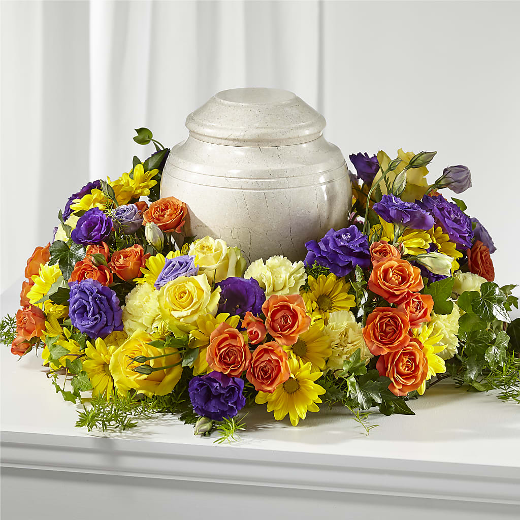 Blossoms of Remembrance Cremation Adornment – PIERSON'S FLOWER SHOP & GREENHOUSES INC, Cedar Rapids IA