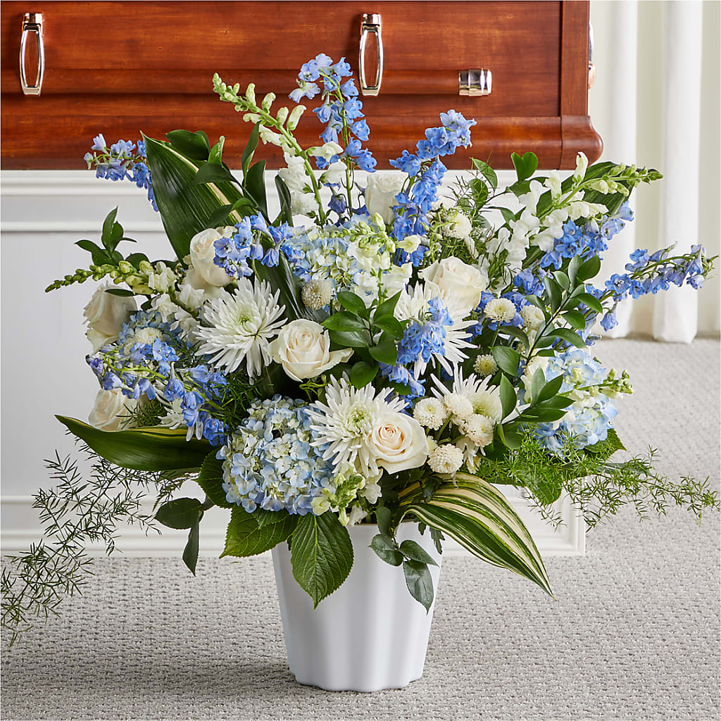 Everlasting Memories Floor Basket – PIERSON'S FLOWER SHOP & GREENHOUSES INC, Cedar Rapids IA
