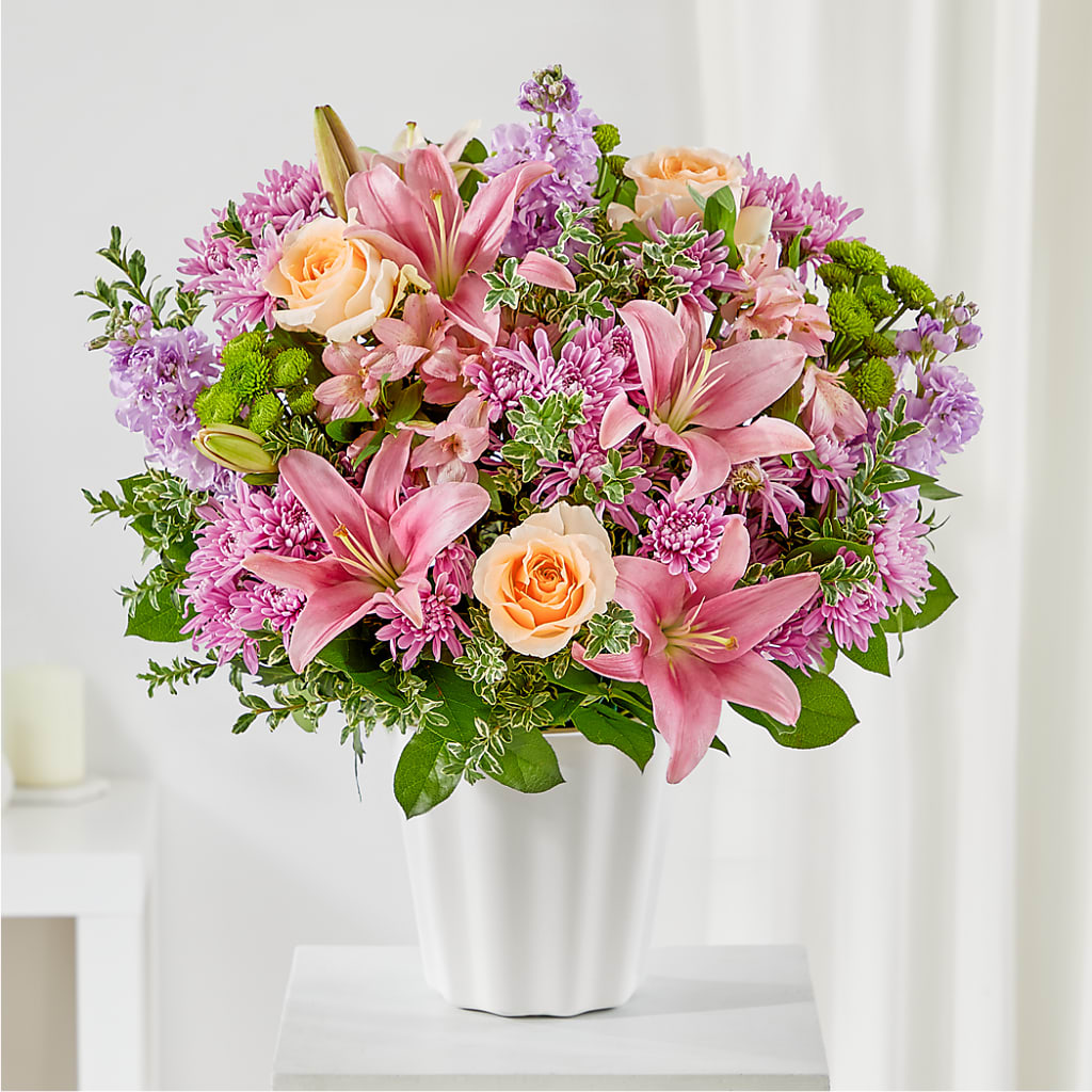 Supportive Embrace Tabletop Basket – PIERSON'S FLOWER SHOP & GREENHOUSES INC, Cedar Rapids IA