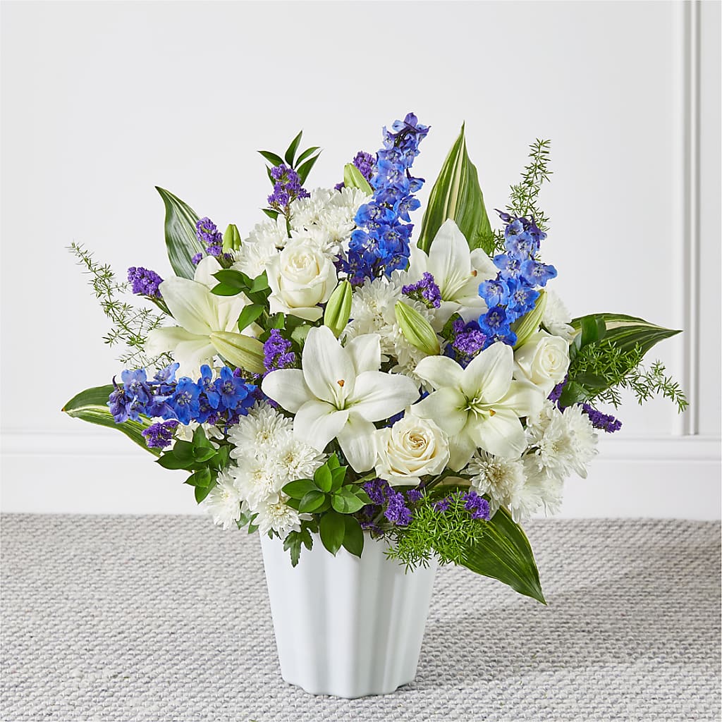 Take Comfort Floor Basket – PIERSON'S FLOWER SHOP & GREENHOUSES INC, Cedar Rapids IA