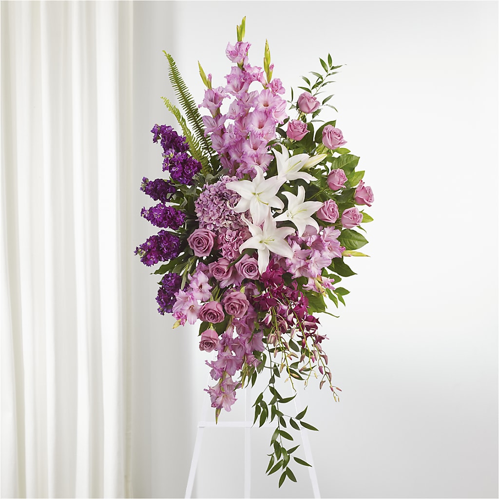 Never Alone Standing Spray – PIERSON'S FLOWER SHOP & GREENHOUSES INC, Cedar Rapids IA