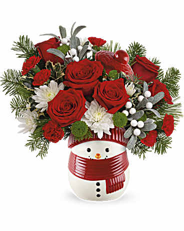 TEL FROSTY WISHES – PIERSON'S FLOWER SHOP & GREENHOUSES INC, Cedar Rapids IA