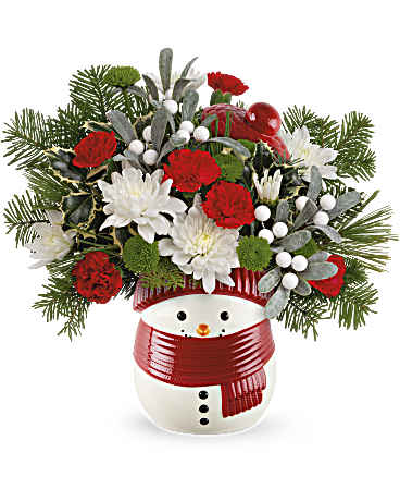 TEL FROSTY WISHES – PIERSON'S FLOWER SHOP & GREENHOUSES INC, Cedar Rapids IA