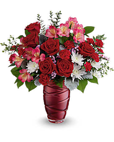 TEL Loving Swirls – PIERSON'S FLOWER SHOP & GREENHOUSES INC, Cedar Rapids IA