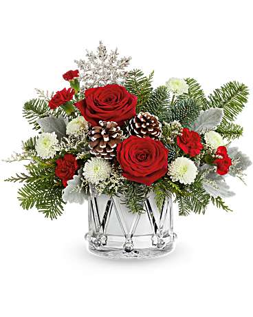 TEL Little Drummer Joy – PIERSON'S FLOWER SHOP & GREENHOUSES INC, Cedar Rapids IA