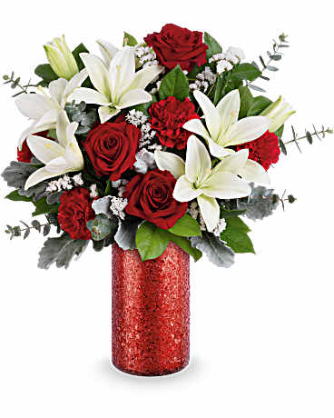 TEL Scarlet Embrace – PIERSON'S FLOWER SHOP & GREENHOUSES INC, Cedar Rapids IA