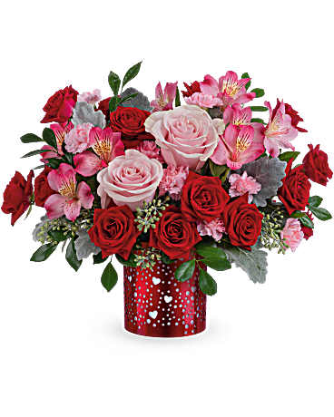 TEL Love Pop – PIERSON'S FLOWER SHOP & GREENHOUSES INC, Cedar Rapids IA