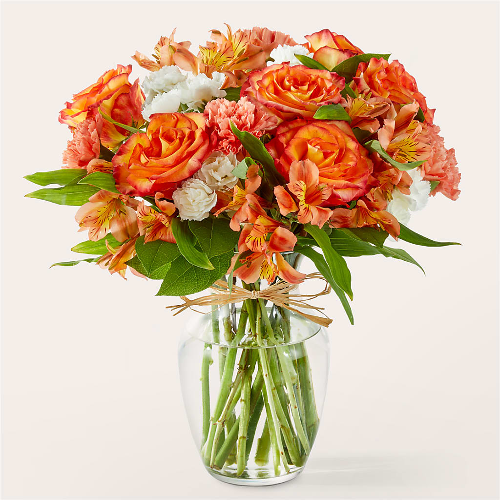 Apricot Glow Bouquet – PIERSON'S FLOWER SHOP & GREENHOUSES INC, Cedar Rapids IA