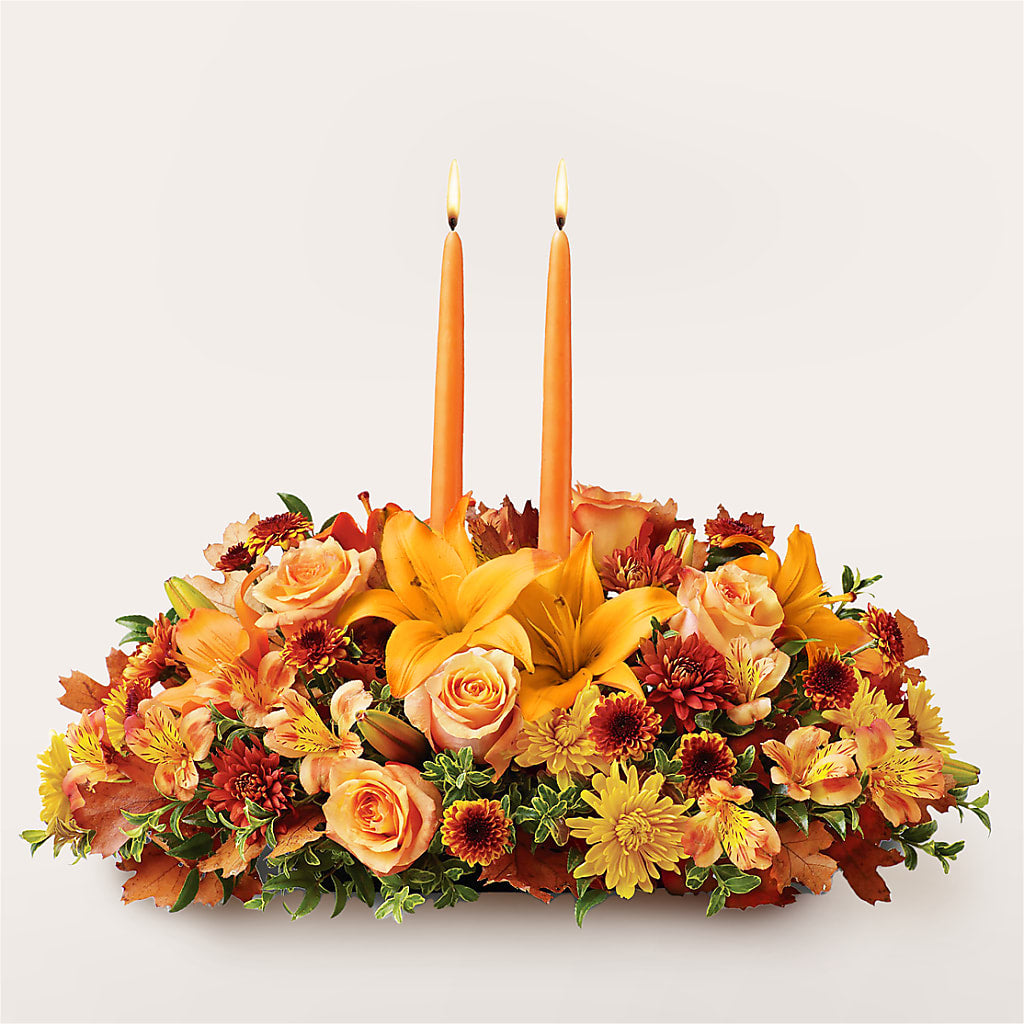 Traditions Centerpiece – PIERSON'S FLOWER SHOP & GREENHOUSES INC, Cedar Rapids IA