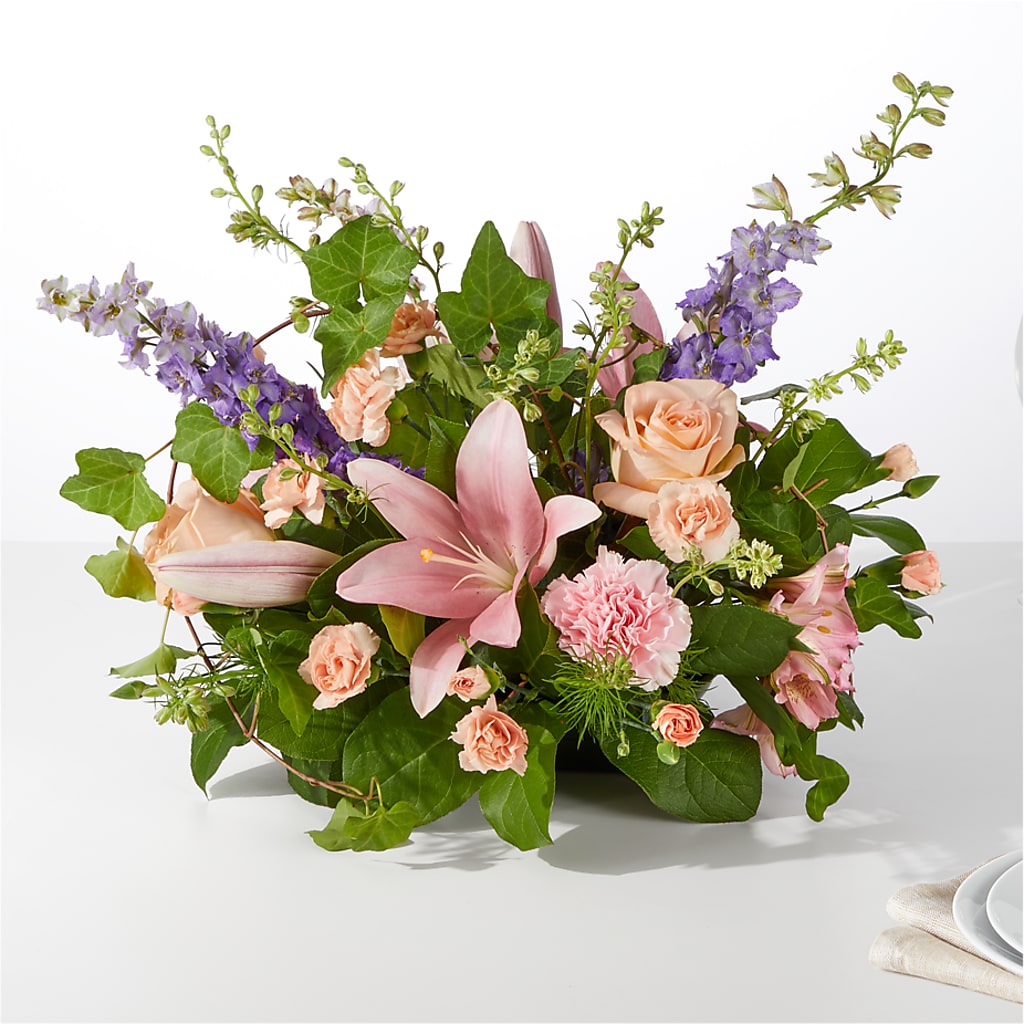 Blossom Time Centerpiece – PIERSON'S FLOWER SHOP & GREENHOUSES INC, Cedar Rapids IA