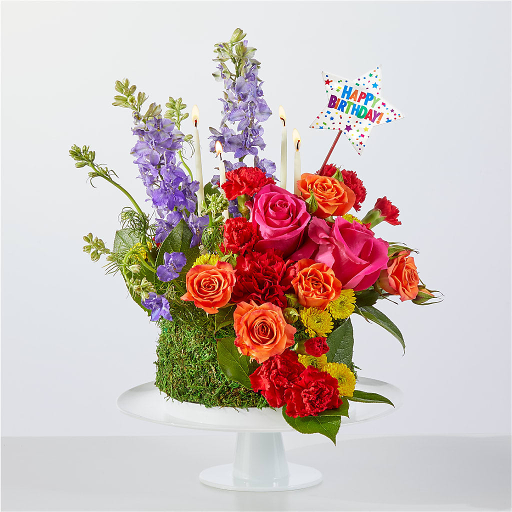 Best Year Yet Floral Cake – PIERSON'S FLOWER SHOP & GREENHOUSES INC, Cedar Rapids IA