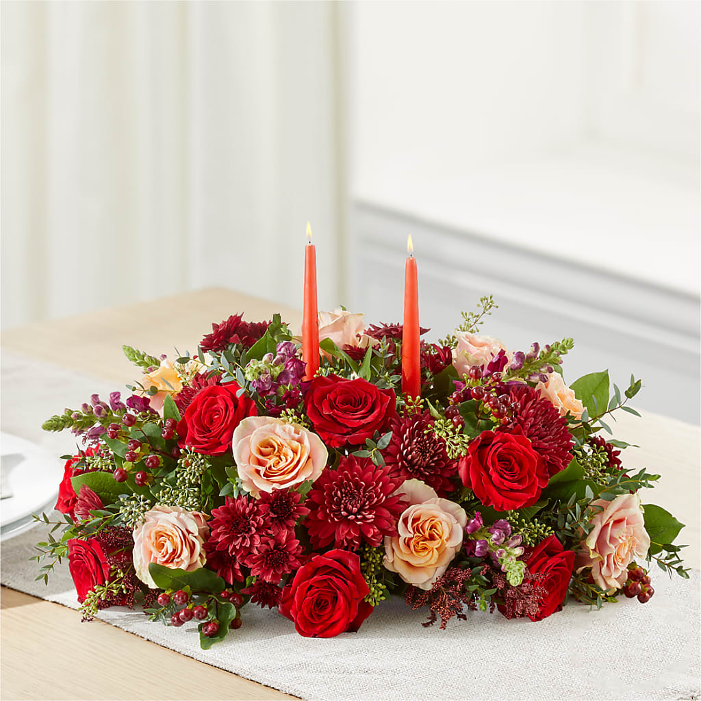 Most Thankful Centerpiece – PIERSON'S FLOWER SHOP & GREENHOUSES INC, Cedar Rapids IA