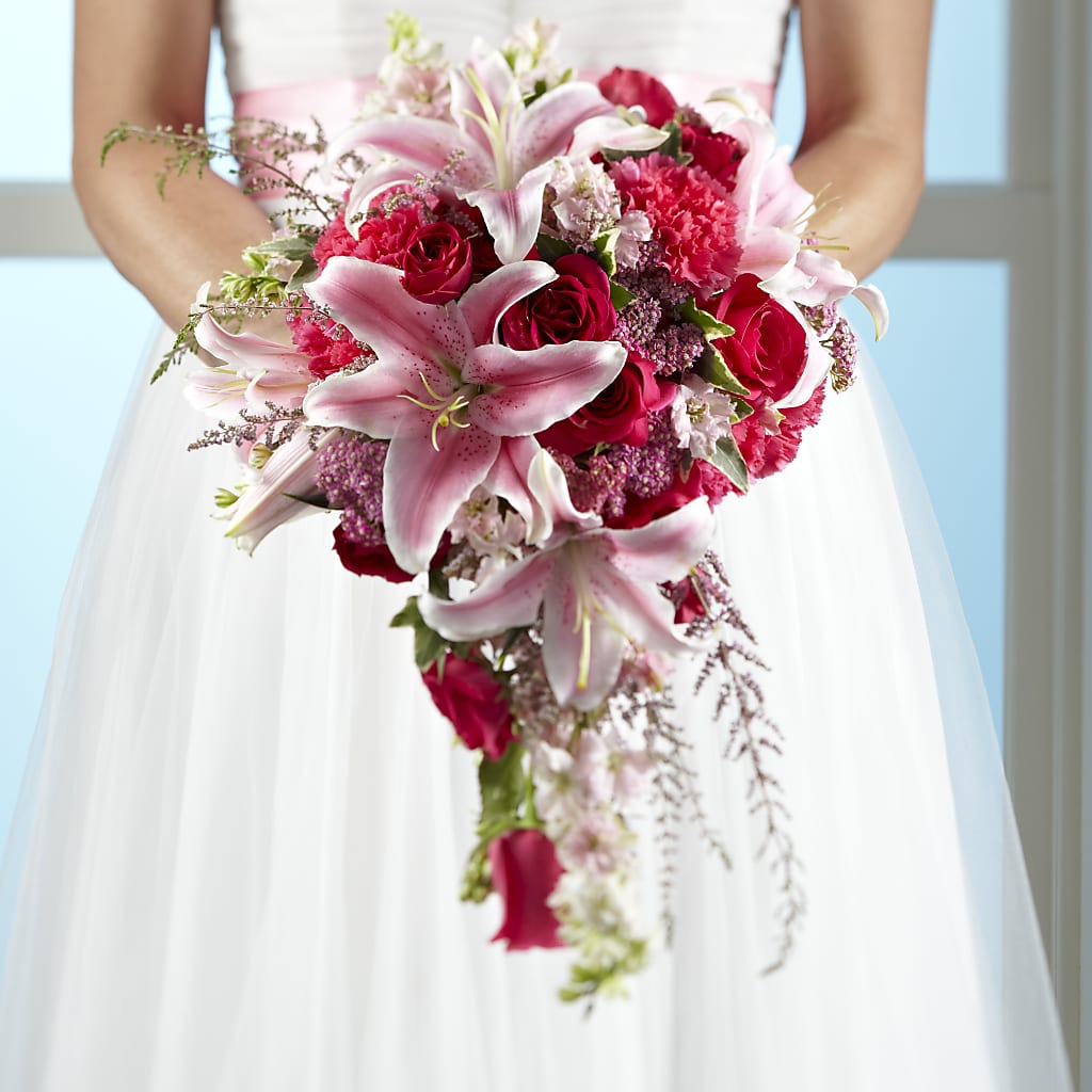 Lily & Rose Bouquet – PIERSON'S FLOWER SHOP & GREENHOUSES INC, Cedar Rapids IA