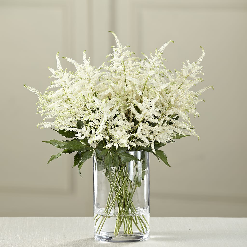 White Astilbe Bouquet – PIERSON'S FLOWER SHOP & GREENHOUSES INC, Cedar Rapids IA