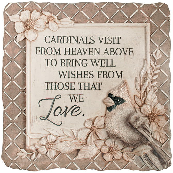 Cardinals Garden Stone