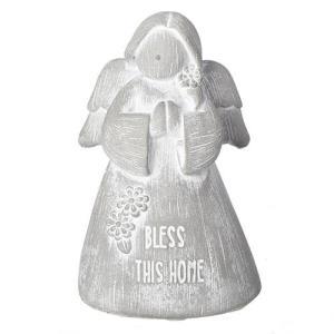 Bless Home Cement Angel – PIERSON'S FLOWER SHOP & GREENHOUSES INC, Cedar Rapids IA