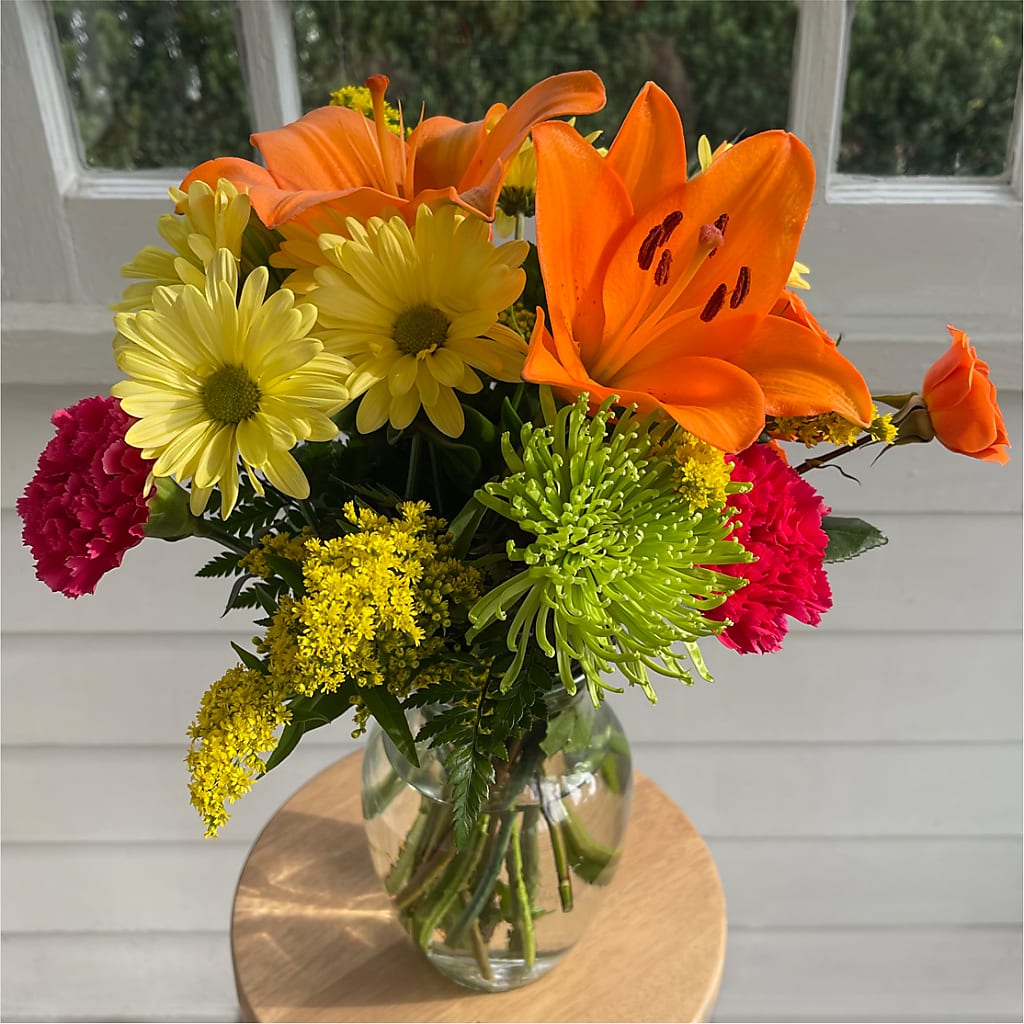 Bold & Bright – A Florist Original – PIERSON'S FLOWER SHOP & GREENHOUSES INC, Cedar Rapids IA