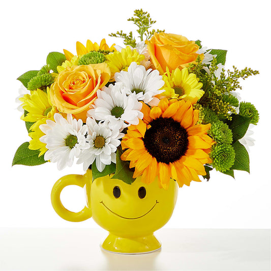 Be Happy Bouquet – PIERSON'S FLOWER SHOP & GREENHOUSES INC, Cedar Rapids IA