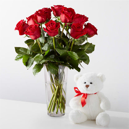 Romantic Long Stem Red Rose Bouquet Bundles – PIERSON'S FLOWER SHOP & GREENHOUSES INC, Cedar Rapids IA