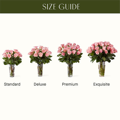 Long Stem Pink Rose Bouquet – PIERSON'S FLOWER SHOP & GREENHOUSES INC, Cedar Rapids IA