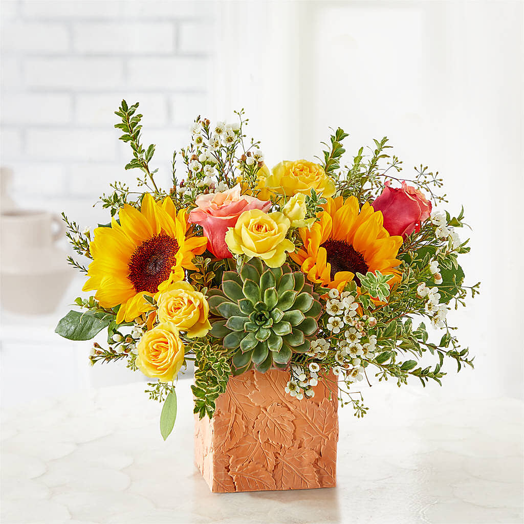 Sunflower Season Bouquet – PIERSON'S FLOWER SHOP & GREENHOUSES INC, Cedar Rapids IA