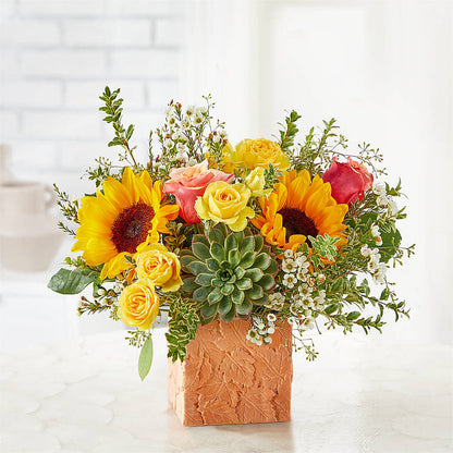 Sunflower Season Bouquet – PIERSON'S FLOWER SHOP & GREENHOUSES INC, Cedar Rapids IA